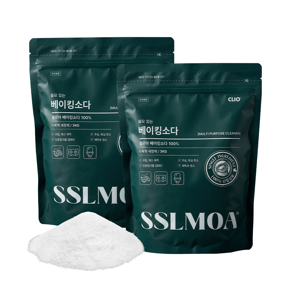 Clio Sseulmoa Baking Soda 100% (3kg + 3kg)