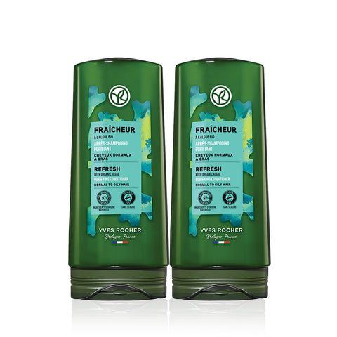 Yves Rocher Algae Refresh Oily Scalp Conditioner 200ml (2 Pack)