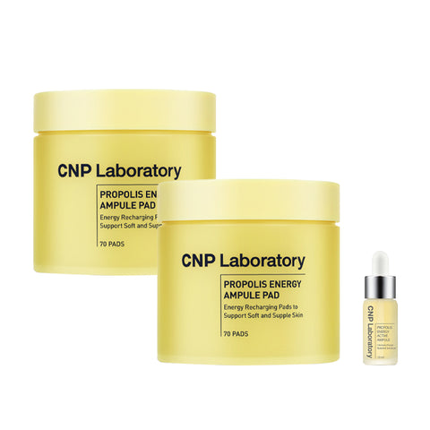 CNP Propolis Energy Ampoule Pads 70 Sheets (2-Pack)
