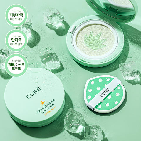 Kim Jeong Moon Aloe CURE Aqua Mild Cooling Sun Cushion Refill 25g