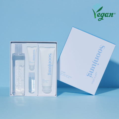 ETUDE SoonJung Skincare 2-Piece Set (Toner 350ml, Emulsion 130ml)