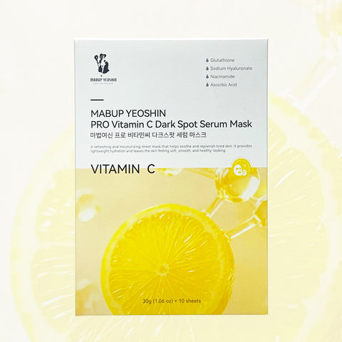 Mabup Yeoshin PRO AIAS Sheet Mask Moisture & Vitamin C Trehalose 10P