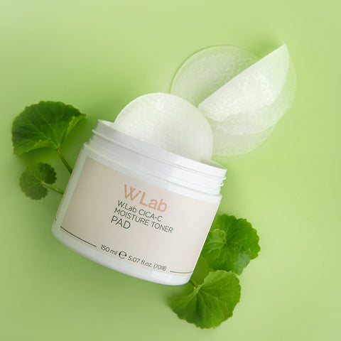 W.Lab Cica C Moisture Toner Pad 70 Pads (150ml)