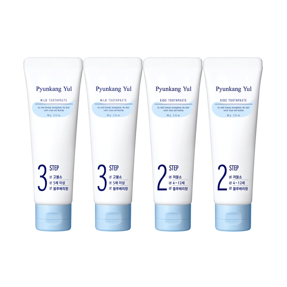 Pyunkang Yul Kids Toothpaste 60g (4 Pack)