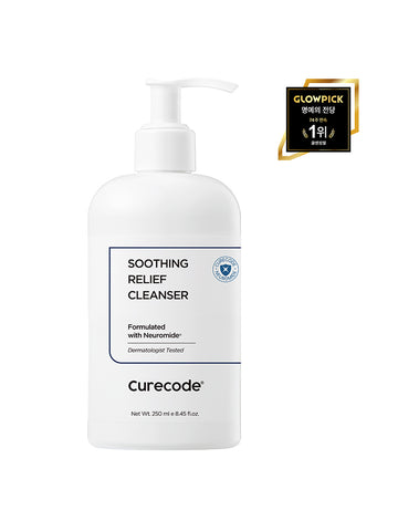 CureCode Low-Irritation Sensitive Soothing 2-Piece Set (Cleanser + Pads)