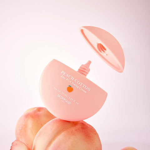 Skinfood Peach Pposong Zinc PCA Soothing Tone-Up Cream 50ml (Peach Tone)