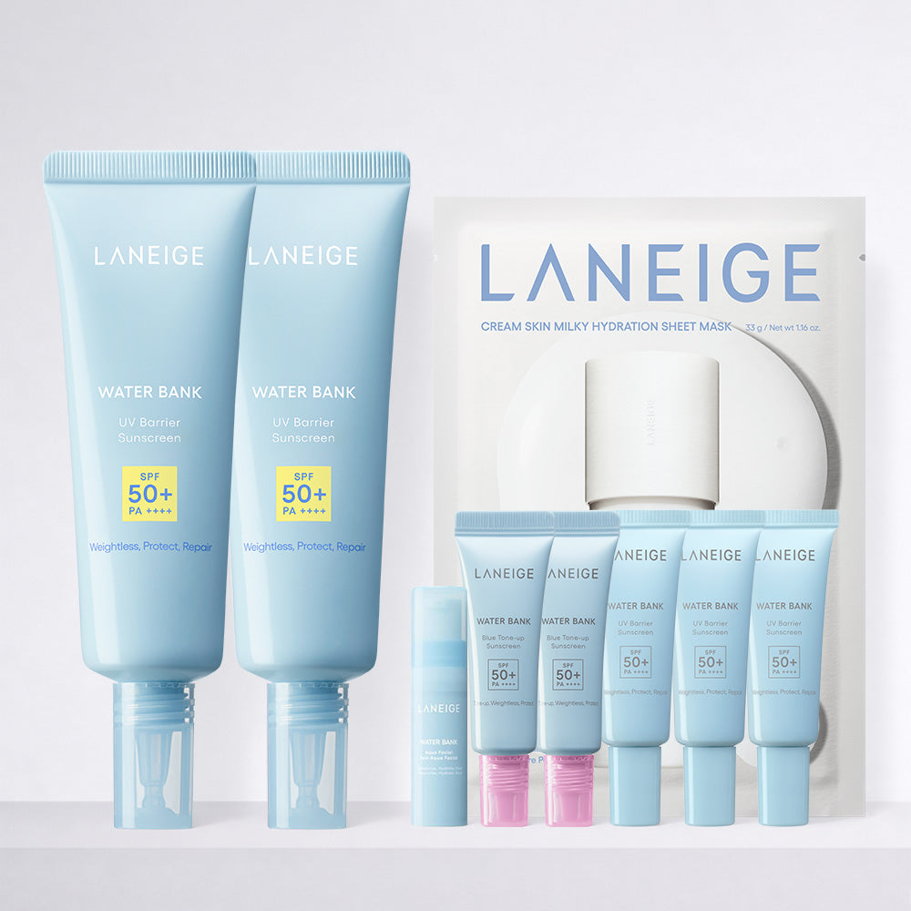 Laneige Water Bank UV Barrier Sun Cream 50ml (2-Pack)
