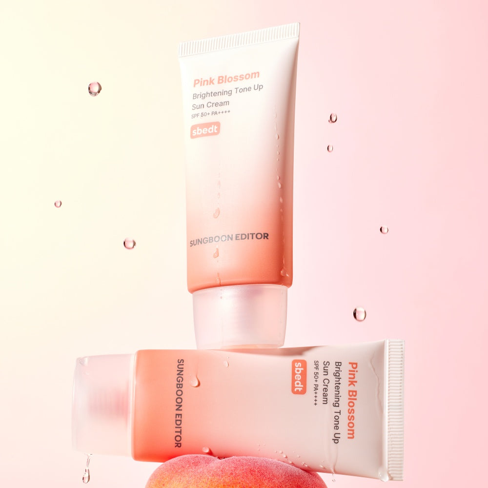 Sungboon Editor Pink Blossom Brightening Tone-Up Sunscreen 50ml