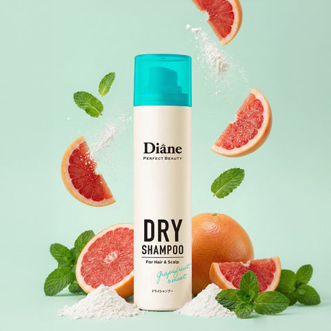 Diane Perfect Beauty Dry Shampoo Grapefruit & Mint 95g (1pc)