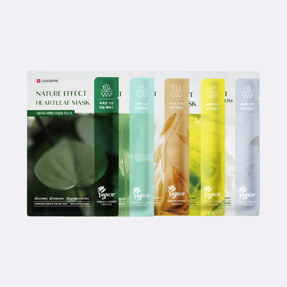 Leaders Nature Effect Mask - 21ml (5 Variants)