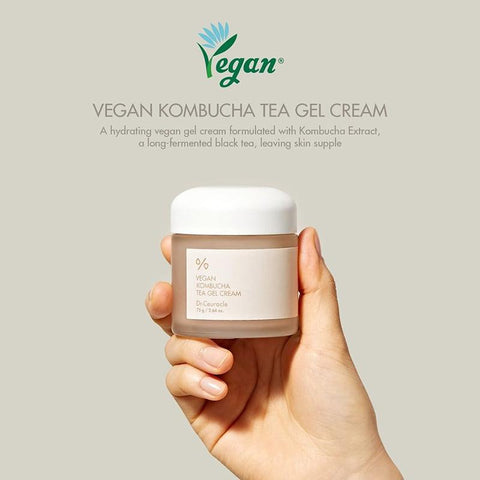 Soonsu Beauty Vegan Kombucha Tea Gel Cream side view