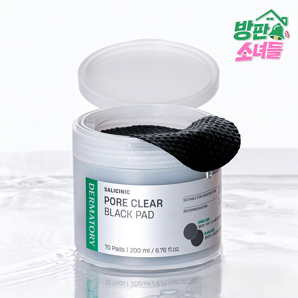 Dermatory Salicinic Pore Clear Black Pad (70 Pads)