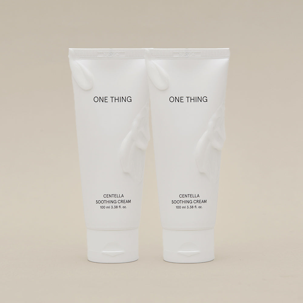 One Thing Centella Soothing Cream 100ml (2 Pack)