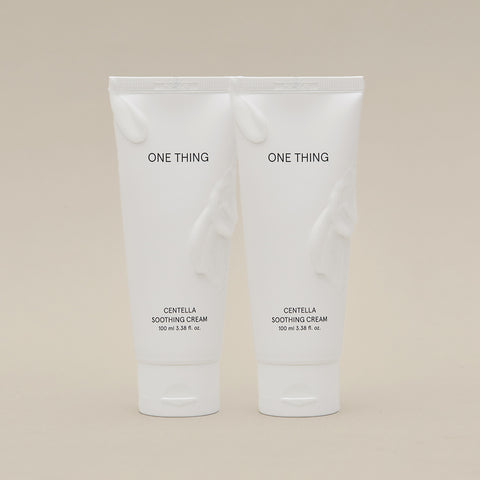 One Thing Centella Soothing Cream 100ml (2 Pack)