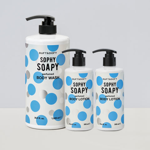 Duft&Doft Perfumed Body Set - 3-Piece (Body Wash 1020ml + Body Lotion 300ml x2)