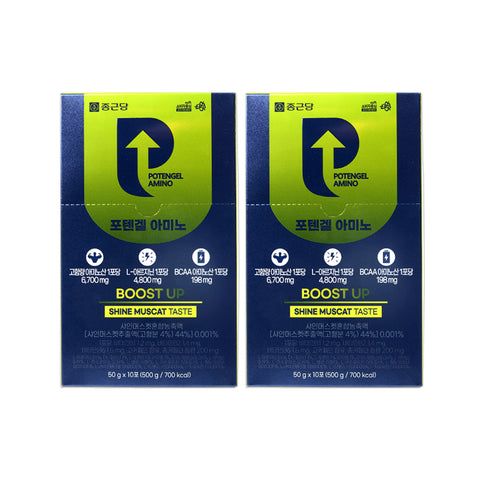 Chongkundang PotenGel Amino Gel 50g x 10 Sachets (1+1)