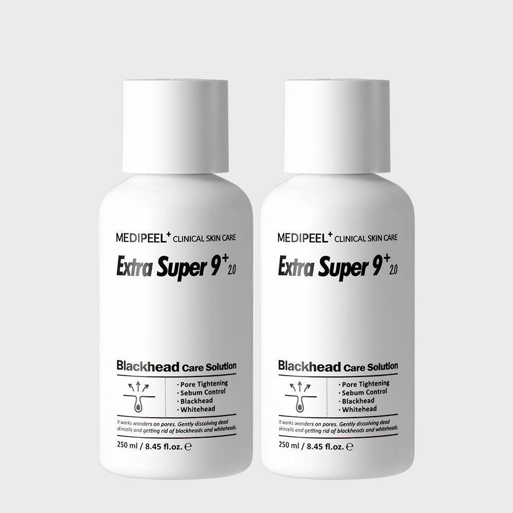 Medipeel Extra Super9 Plus 2.0 250ml (2 pcs) Pore & Blackhead Sebum Cleaner