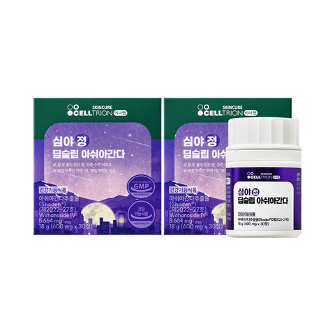 Celltrion InnerLab Deep Sleep Ashwagandha 2 Boxes (1-Month Supply)