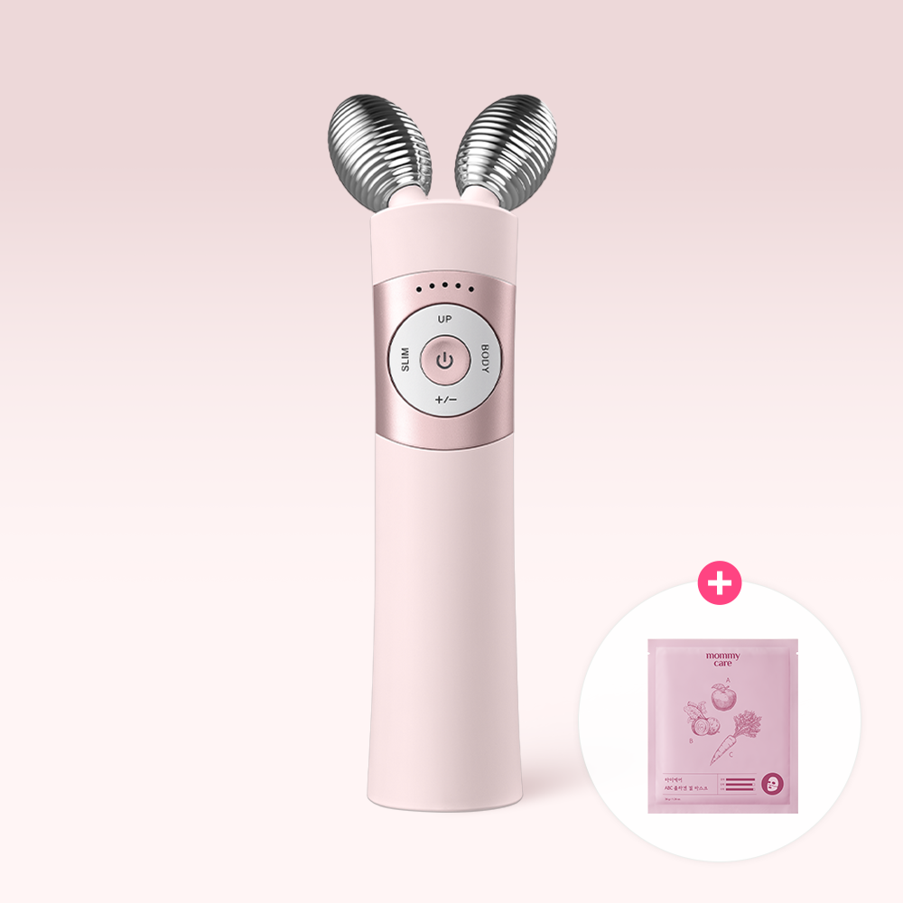 MommyCare Mid-Frequency V-Sera Facial & Body Massager Pink