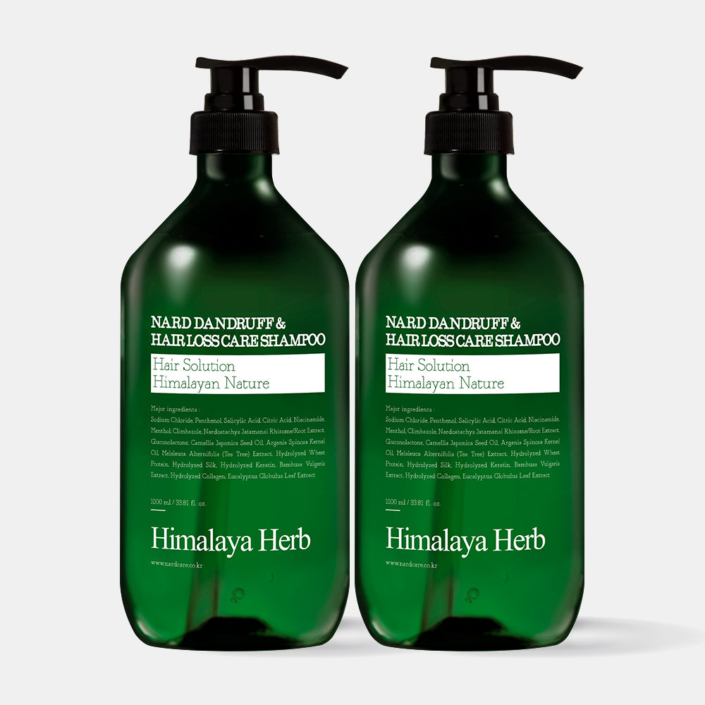 Nard Dandruff Care Hair Loss Shampoo 1000ml (2 Pack)