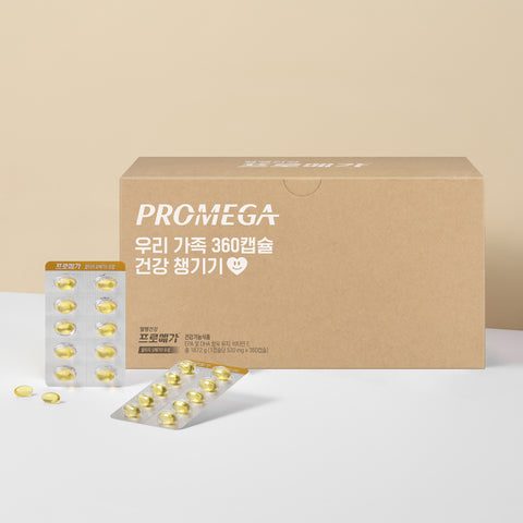 Chongkundang Promega rTG Omega-3 Dual 360 Set (6-Month Supply)