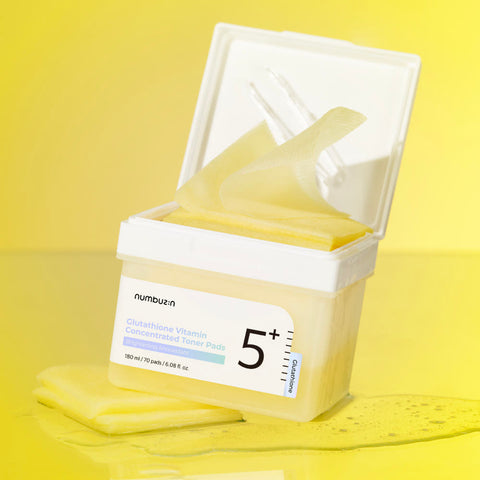 numbuzin No.5 Vitamin-Niacinamide Concentrated Toner Pad 70P Double Pack