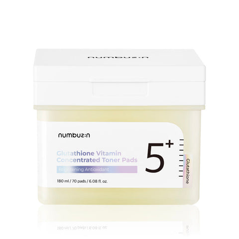 numbuzin No.5 Vitamin-Niacinamide Concentrated Toner Pad 70P Double Pack