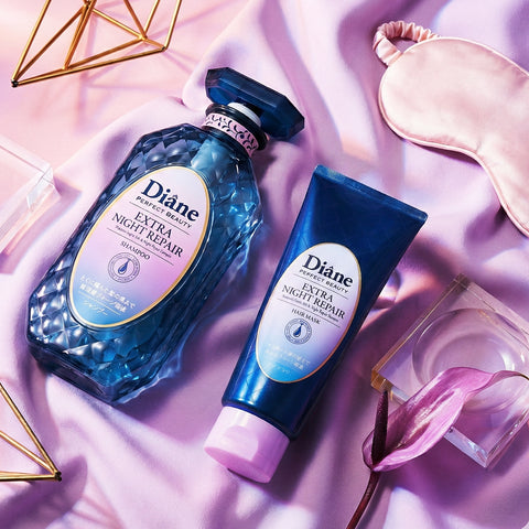 Diane Perfect Beauty Extra Night Repair Shampoo 450ml + Hair Mask 180g