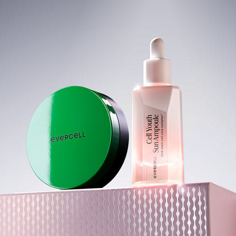 Evercell UV Radiance Makeup Set (Perfect Cushion Full-Size + Sun Ampoule)