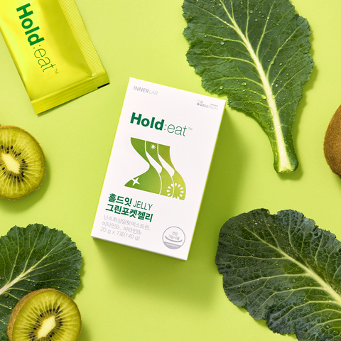 Celltrion InnerLab Hold It Green Pocket Jelly 7-Pack (1 Box)