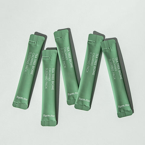 Farmstay Tea Tree Biome Calming Sleeping Pack 4ml, 60pcs