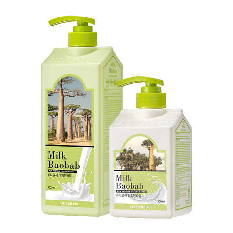 Milk Baobab Original Treatment Lime & Basil, 1L