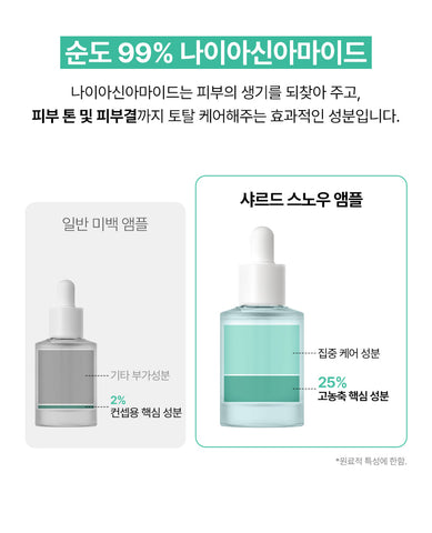 Charde Snow Ampoule 30ml (3-Pack)