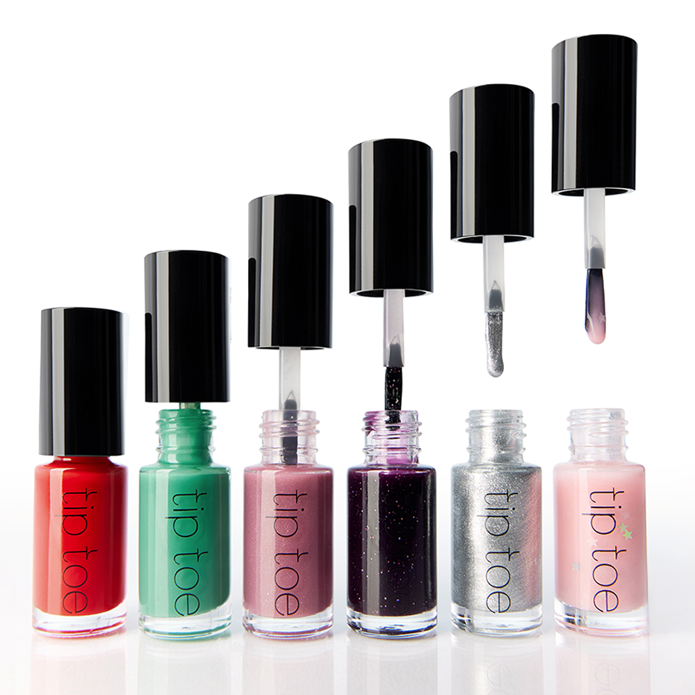 Tiptoe Mini Nail Polish 6-Piece Set