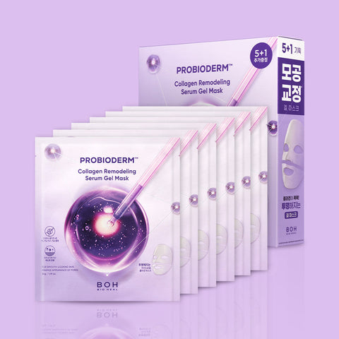 BIOHEAL BOH Probioderm Collagen Remodeling Serum Gel Mask 6P