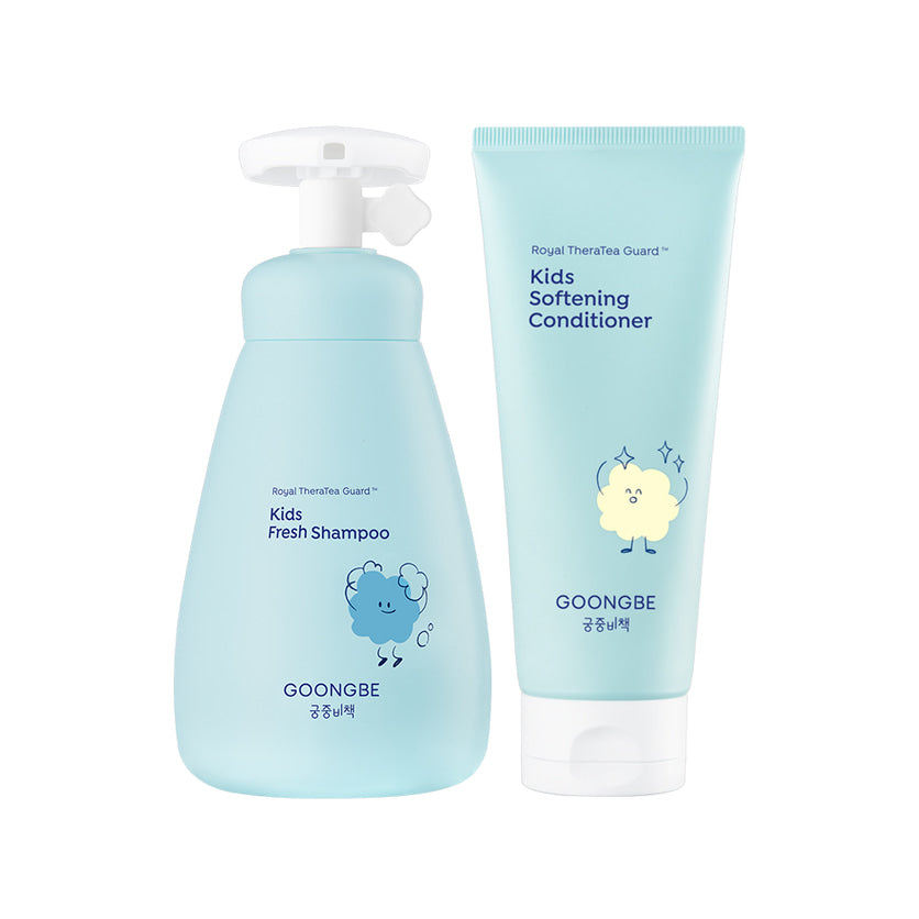 Goongbe Kids Fresh Shampoo 300ml + Kids Softening Conditioner 200ml