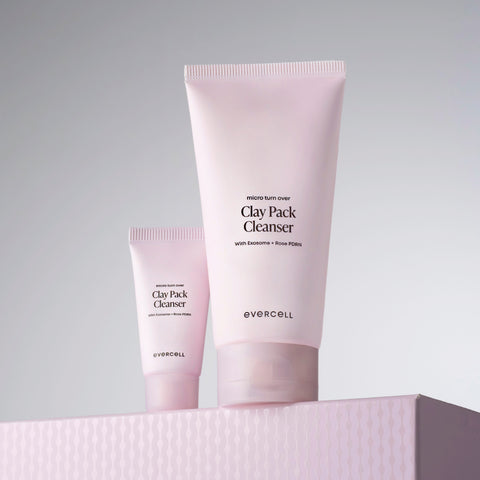Evercell Micro Turnover Clay Pack Cleanser 120ml + 15ml