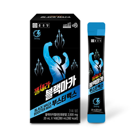 Chongkundang Jelcera Black Maca Booster Max 20ml x 14 Sachets (1 Pack)