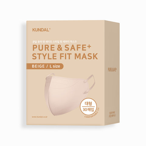 Kundal Pure & Safe Style Fit Beak Mask (Large) - 30 Pack