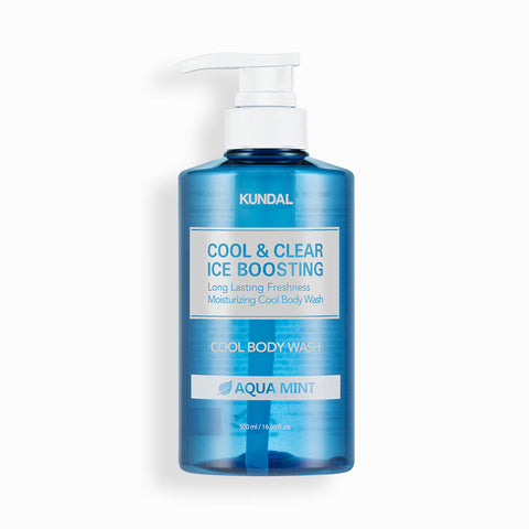 Kundal Cool Shampoo 500ml + Cool Body Wash 500ml Aquamint (2-Piece set)