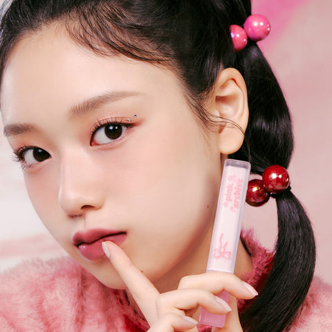 ETUDE Fixing Tint Velvet (Winter Strawberry) 3.8g & Heart Flutter Blusher 4g 2-Piece Set