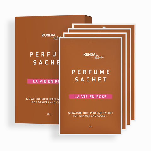 Kundal Signature Rich Perfume Wardrobe Hanger Air Freshener 20g (4 Pack) - Baby Powder