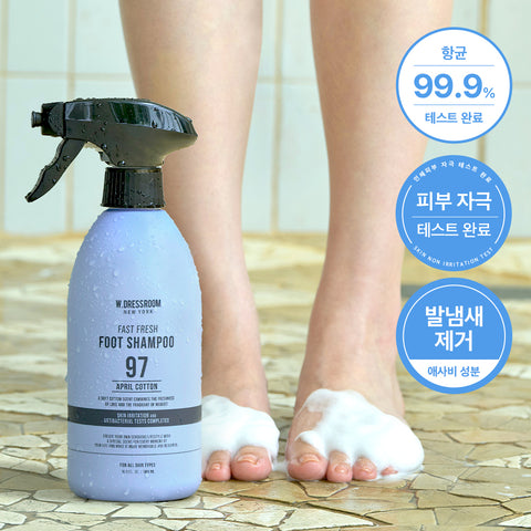 W.Dressroom Fast Fresh Foot Shampoo No.97 April Cotton 500ml