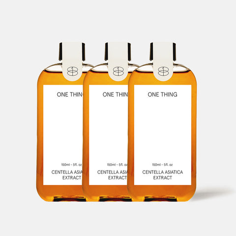One Thing Centella Asiatica Extract Toner 150ml (3 Pack)