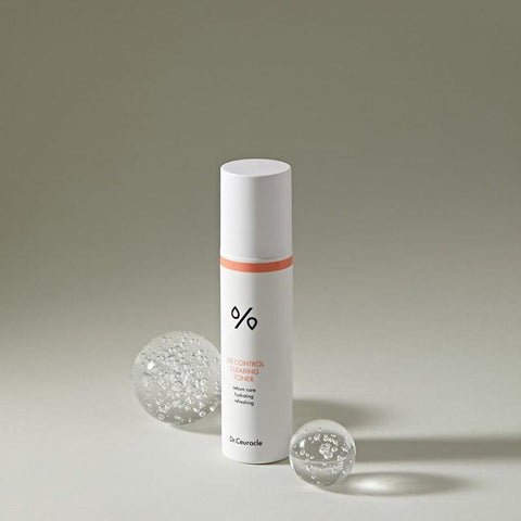 Soonsu Beauty 5α Control Clearing Serum in Emulsion texture close-up