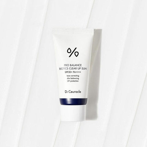 Soonsu Beauty Pro Balance Biotics Clear Up Sun packaging design