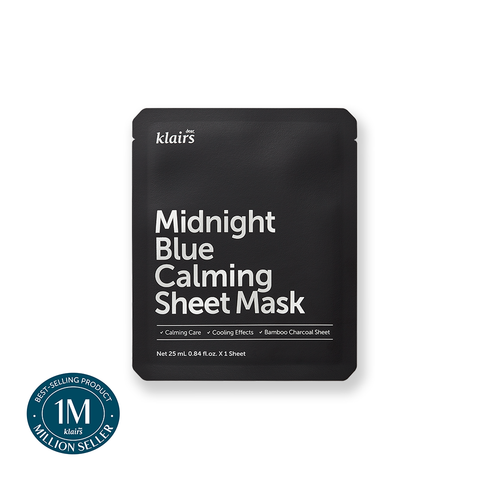 Dear Klairs Midnight Blue Calming Sheet Mask 25ml