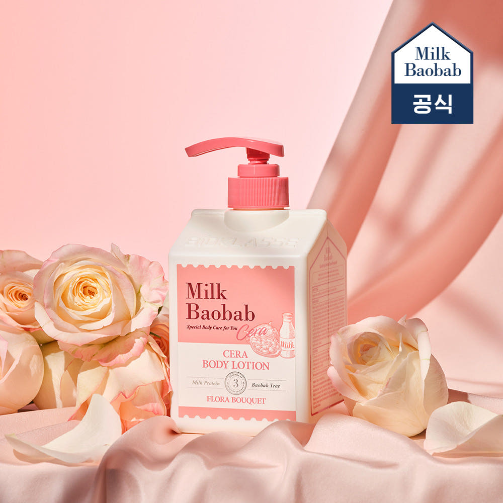 Milk Baobab Cera Body Lotion Flora Bouquet, 600ml