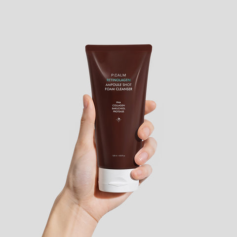 Pcalm Retinolagen Ampoule Shot Foam Cleanser 120ml (1+1)