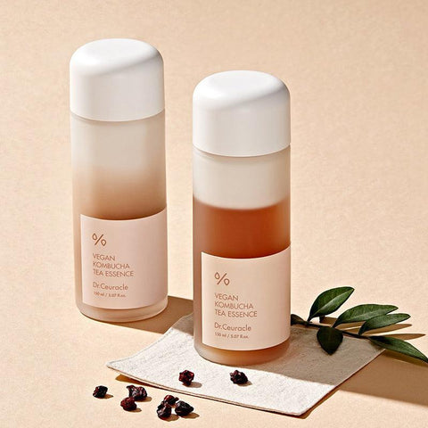 Soonsu Beauty Vegan Kombucha Tea Essence application use